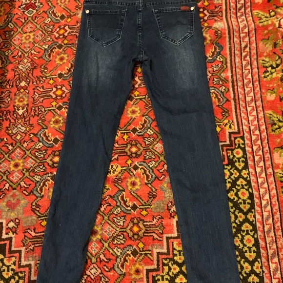 7 For All Mankind The Skinny Girls Jeans Size 14 - Picture 4 of 5